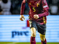 Belgium midfielder Maxim de Cuyper plays during the match between Belgium and Italy at the King Baudouin Stadium for the UEFA Nations League...