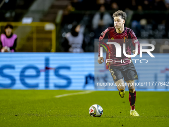 Belgium midfielder Maxim de Cuyper plays during the match between Belgium and Italy at the King Baudouin Stadium for the UEFA Nations League...