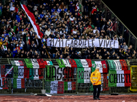 Supporters of Italy during the match between Belgium and Italy at the King Baudouin Stadium for the UEFA Nations League - League A - Group A...