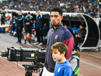 Jude Bellingham of England plays during the UEFA Nations League 2024/25 League B, Group B2 match between Greece and England at OAKA Stadium...