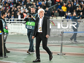 Coach Ivan Jovanovic of Greece is present during the UEFA Nations League 2024/25 League B, Group B2 match between Greece and England at OAKA...