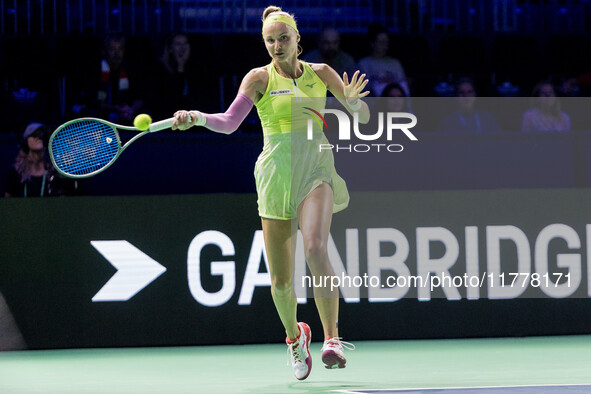 Rebecca Sramkova  during Billie Jean King Cup Finals match Slovakia vs USA in Malaga Spain on 14 November 2024. 