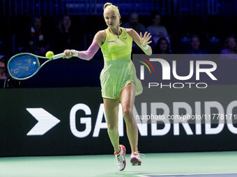 Rebecca Sramkova  during Billie Jean King Cup Finals match Slovakia vs USA in Malaga Spain on 14 November 2024. (