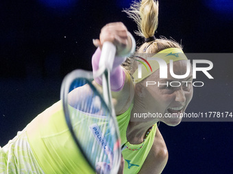 Rebecca Sramkova  during Billie Jean King Cup Finals match Slovakia vs USA in Malaga Spain on 14 November 2024. (