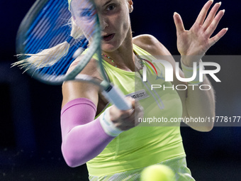 Rebecca Sramkova  during Billie Jean King Cup Finals match Slovakia vs USA in Malaga Spain on 14 November 2024. (