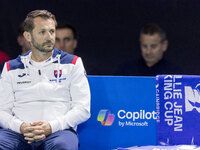 Matej Liptak  during Billie Jean King Cup Finals match Slovakia vs USA in Malaga Spain on 14 November 2024. (