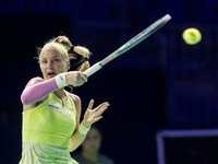 Rebecca Sramkova  during Billie Jean King Cup Finals match Slovakia vs USA in Malaga Spain on 14 November 2024. (