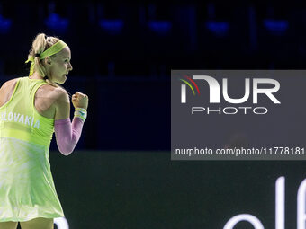 Rebecca Sramkova  during Billie Jean King Cup Finals match Slovakia vs USA in Malaga Spain on 14 November 2024. (