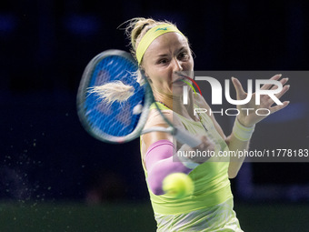 Rebecca Sramkova  during Billie Jean King Cup Finals match Slovakia vs USA in Malaga Spain on 14 November 2024. (