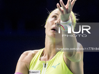 Rebecca Sramkova  during Billie Jean King Cup Finals match Slovakia vs USA in Malaga Spain on 14 November 2024. (