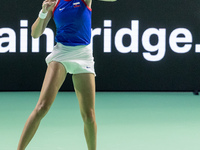 Renata Jamrichova  during Billie Jean King Cup Finals match Slovakia vs USA in Malaga Spain on 14 November 2024. (