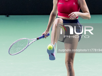 Danielle Collins  during Billie Jean King Cup Finals match Slovakia vs USA in Malaga Spain on 14 November 2024. (