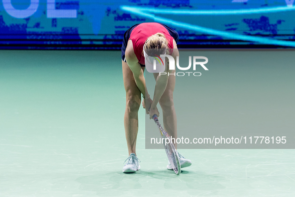 Danielle Collins  during Billie Jean King Cup Finals match Slovakia vs USA in Malaga Spain on 14 November 2024. 