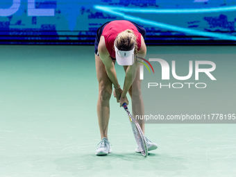 Danielle Collins  during Billie Jean King Cup Finals match Slovakia vs USA in Malaga Spain on 14 November 2024. (