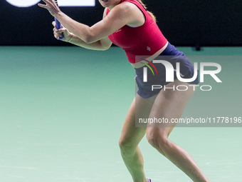 Danielle Collins  during Billie Jean King Cup Finals match Slovakia vs USA in Malaga Spain on 14 November 2024. (