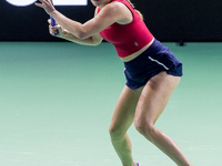 Danielle Collins  during Billie Jean King Cup Finals match Slovakia vs USA in Malaga Spain on 14 November 2024. (