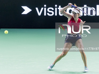 Danielle Collins  during Billie Jean King Cup Finals match Slovakia vs USA in Malaga Spain on 14 November 2024. (