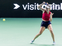 Danielle Collins  during Billie Jean King Cup Finals match Slovakia vs USA in Malaga Spain on 14 November 2024. (