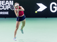 Danielle Collins  during Billie Jean King Cup Finals match Slovakia vs USA in Malaga Spain on 14 November 2024. (