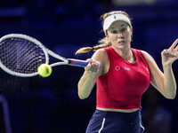 Danielle Collins  during Billie Jean King Cup Finals match Slovakia vs USA in Malaga Spain on 14 November 2024. (