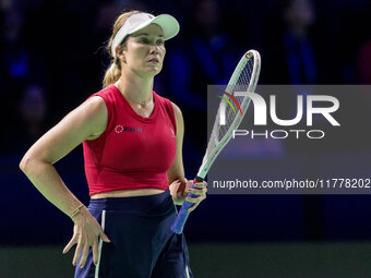 Danielle Collins  during Billie Jean King Cup Finals match Slovakia vs USA in Malaga Spain on 14 November 2024. (