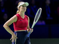 Danielle Collins  during Billie Jean King Cup Finals match Slovakia vs USA in Malaga Spain on 14 November 2024. (