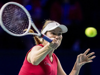 Danielle Collins  during Billie Jean King Cup Finals match Slovakia vs USA in Malaga Spain on 14 November 2024. (