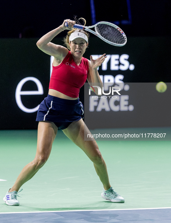 Danielle Collins  during Billie Jean King Cup Finals match Slovakia vs USA in Malaga Spain on 14 November 2024. 