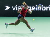 Taylor Townsend  during Billie Jean King Cup Finals match Slovakia vs USA in Malaga Spain on 14 November 2024. (