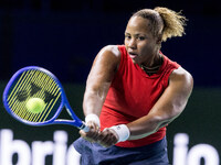 Taylor Townsend  during Billie Jean King Cup Finals match Slovakia vs USA in Malaga Spain on 14 November 2024. (