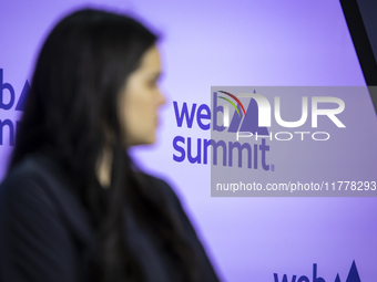 Co-Founder and CEO at Sealed, Lauren Salz, attends the third and last day of Web Summit in Lisbon, Portugal, on November 14, 2024. The large...