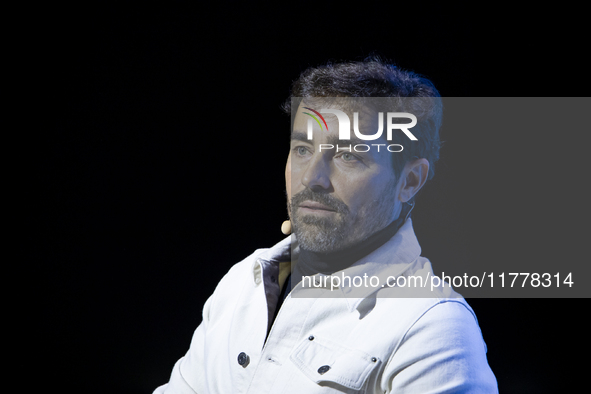 Actor and Creative Producer Ricardo Pereira attends the third and last day of Web Summit in Lisbon, Portugal, on November 14, 2024. The larg...