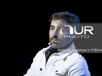 Actor and Creative Producer Ricardo Pereira attends the third and last day of Web Summit in Lisbon, Portugal, on November 14, 2024. The larg...