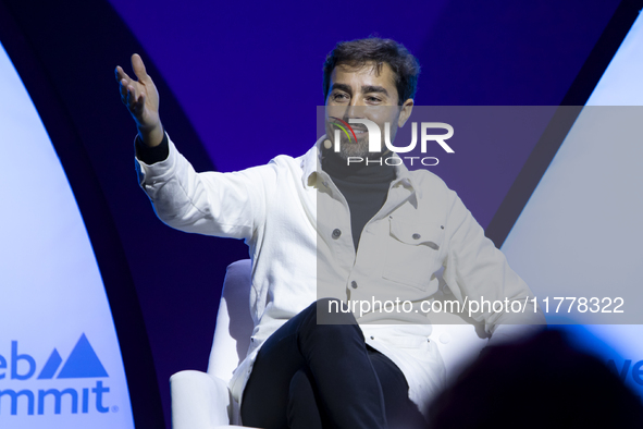 Actor and Creative Producer Ricardo Pereira attends the third and last day of Web Summit in Lisbon, Portugal, on November 14, 2024. The larg...