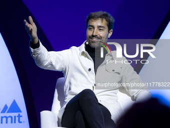 Actor and Creative Producer Ricardo Pereira attends the third and last day of Web Summit in Lisbon, Portugal, on November 14, 2024. The larg...