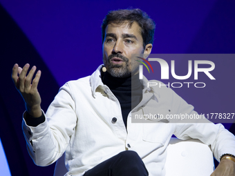 Actor and Creative Producer Ricardo Pereira attends the third and last day of Web Summit in Lisbon, Portugal, on November 14, 2024. The larg...