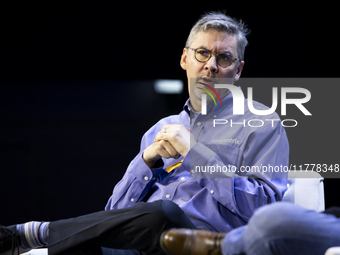 The CEO of Concentrix, Chris Caldwell, attends the third and last day of the Web Summit in Lisbon, Portugal, on November 14, 2024. The large...