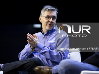 The CEO of Concentrix, Chris Caldwell, attends the third and last day of the Web Summit in Lisbon, Portugal, on November 14, 2024. The large...