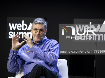 The CEO of Concentrix, Chris Caldwell, attends the third and last day of the Web Summit in Lisbon, Portugal, on November 14, 2024. The large...