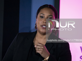 Human Rights Anais Tobalagba attends the third and last day of Web Summit in Lisbon, Portugal, on November 14, 2024. The largest technology...