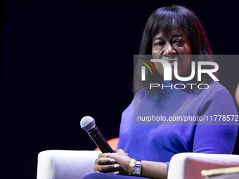 CTPO at McKinsey and Company, Jacky Wright, attends the third and last day of Web Summit in Lisbon, Portugal, on November 14, 2024. The larg...