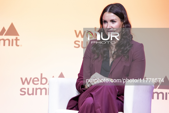 Kate Brady, Global Head of Creative and Content Transformation at PepsiCo, Inc, attends the third and last day of Web Summit in Lisbon, Port...