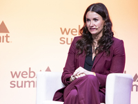 Kate Brady, Global Head of Creative and Content Transformation at PepsiCo, Inc, attends the third and last day of Web Summit in Lisbon, Port...