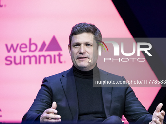 Chief Omnichannel and Data Officer at LVMH Moet Hennessy Louis Vuitton, Gonzague de Pirey, attends the third and last day of Web Summit in L...