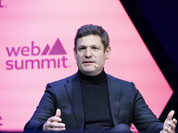 Chief Omnichannel and Data Officer at LVMH Moet Hennessy Louis Vuitton, Gonzague de Pirey, attends the third and last day of Web Summit in L...