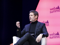 Chief Omnichannel and Data Officer at LVMH Moet Hennessy Louis Vuitton, Gonzague de Pirey, attends the third and last day of Web Summit in L...