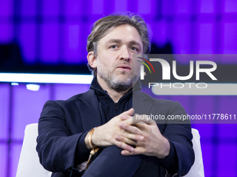 CEO at Toptal, Taso Du Val, attends the third and last day of Web Summit in Lisbon, Portugal, on November 14, 2024. The largest technology c...