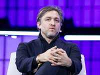 CEO at Toptal, Taso Du Val, attends the third and last day of Web Summit in Lisbon, Portugal, on November 14, 2024. The largest technology c...