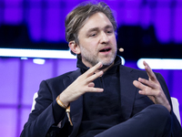 CEO at Toptal, Taso Du Val, attends the third and last day of Web Summit in Lisbon, Portugal, on November 14, 2024. The largest technology c...