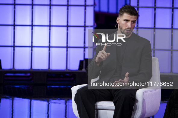 Ruben Dias, a four-time Premier League and Champions League winner with Manchester City and Portugal, attends the third and last day of the...